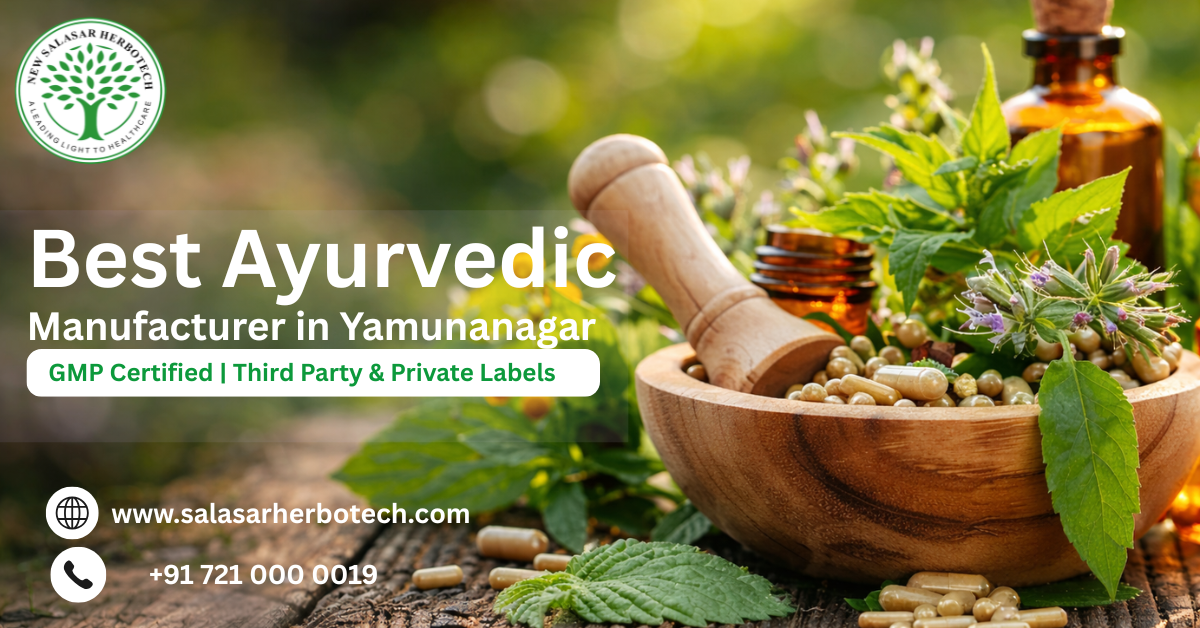 Best Ayurvedic Manufacturer in Yamunanagar