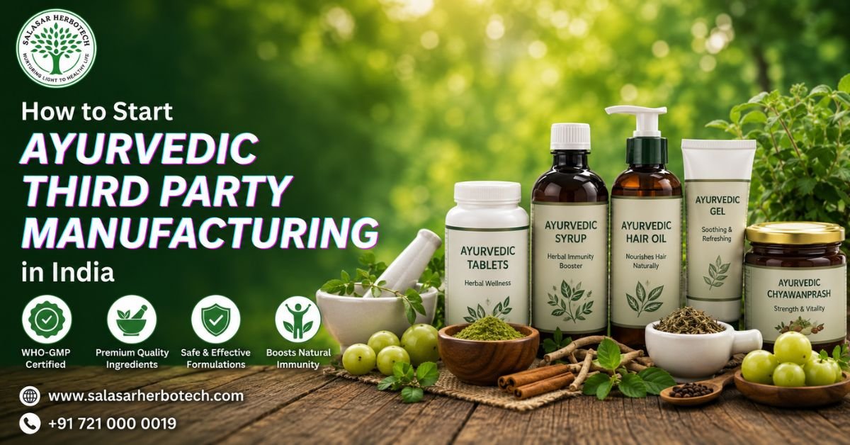How to Start Ayurvedic Third Party Manufacturing in India 