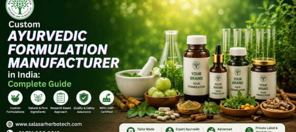 Custom Ayurvedic Formulation Manufacturer in India Complete Guide to Private Label & Third-Party Manufacturing 
