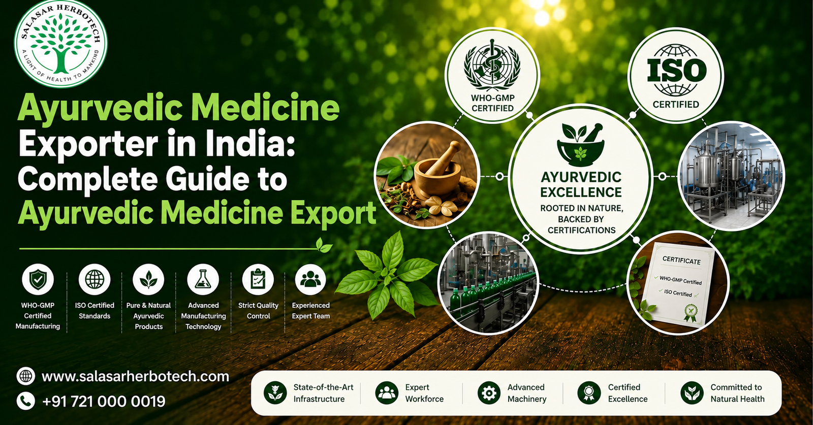 Ayurvedic Medicine Exporter in India