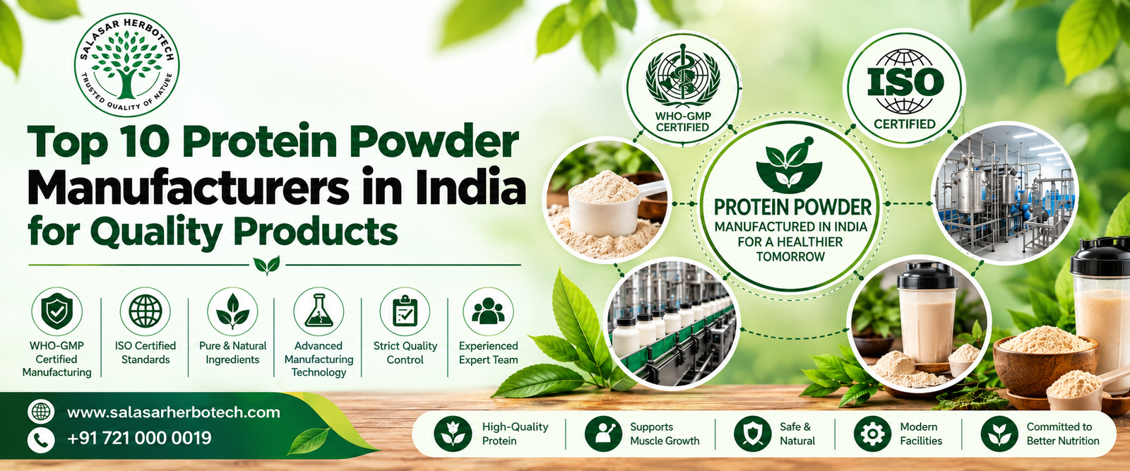 Top 10 Indian Protein Manufacturers